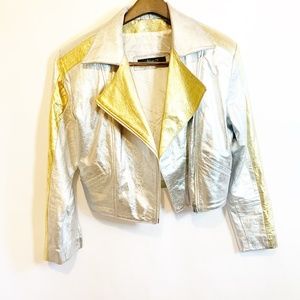 Julian K Silver and Gold Jacket